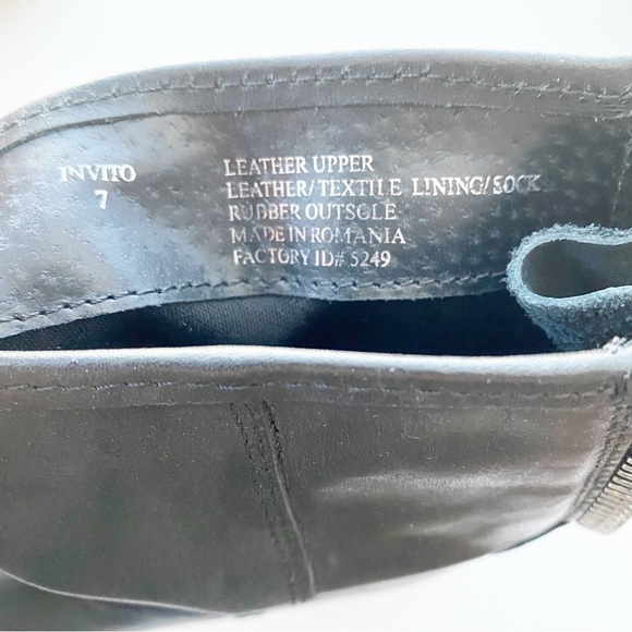 STEVE MADDEN Invito Back Zip Leather Chunky Ankle Boots NEW Biker 90’s - Picture 10 of 10